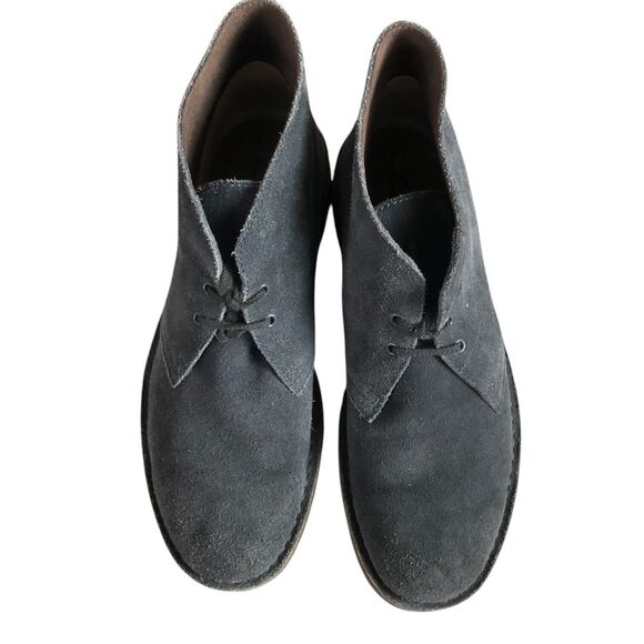Clark's Bushacre Gray Desert Ankle Chukka Boot Mens Style : 07882 Size 9.5 - Picture 9 of 15
